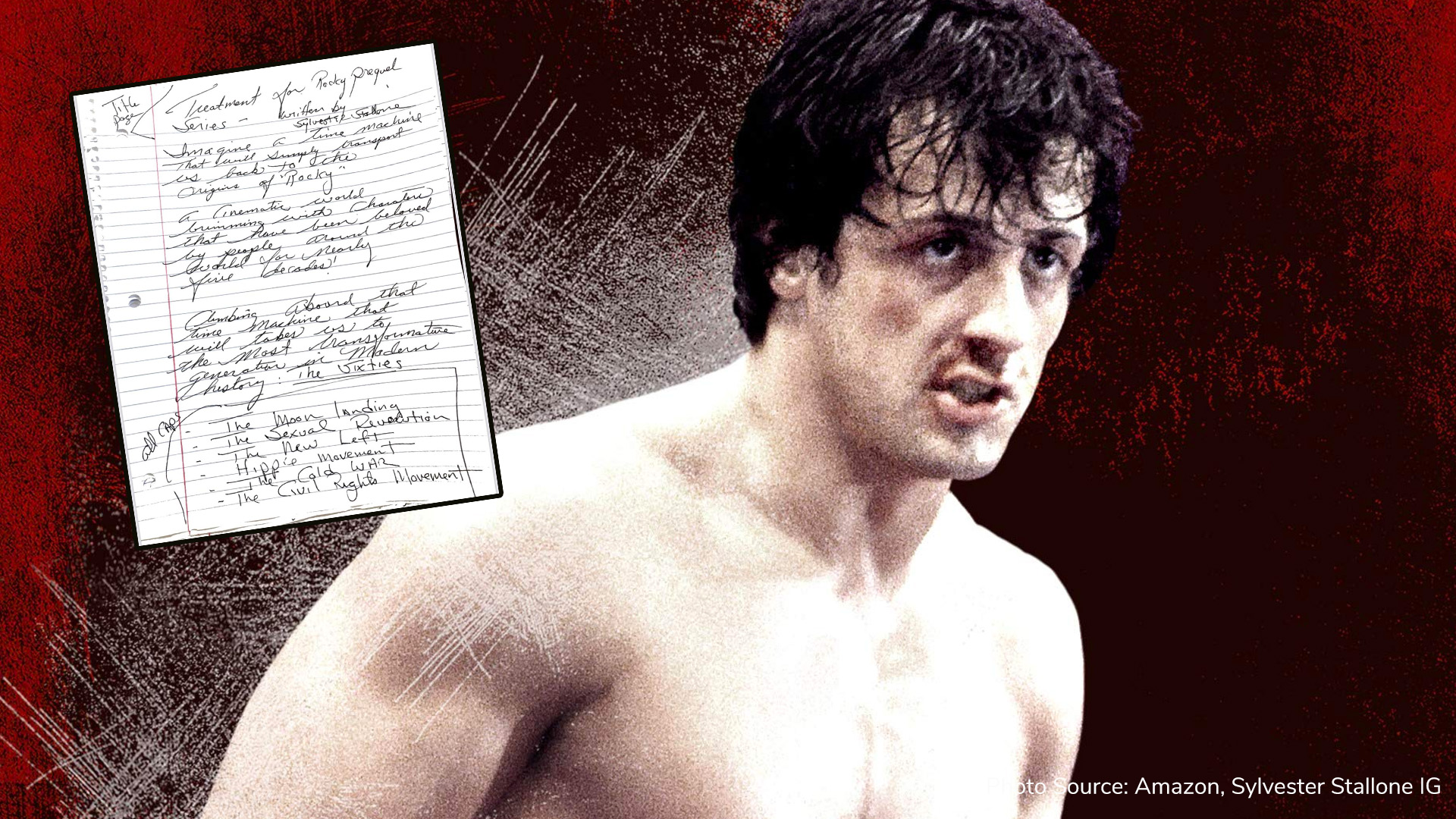 Sylvester Stallone working on Rocky prequel TV series