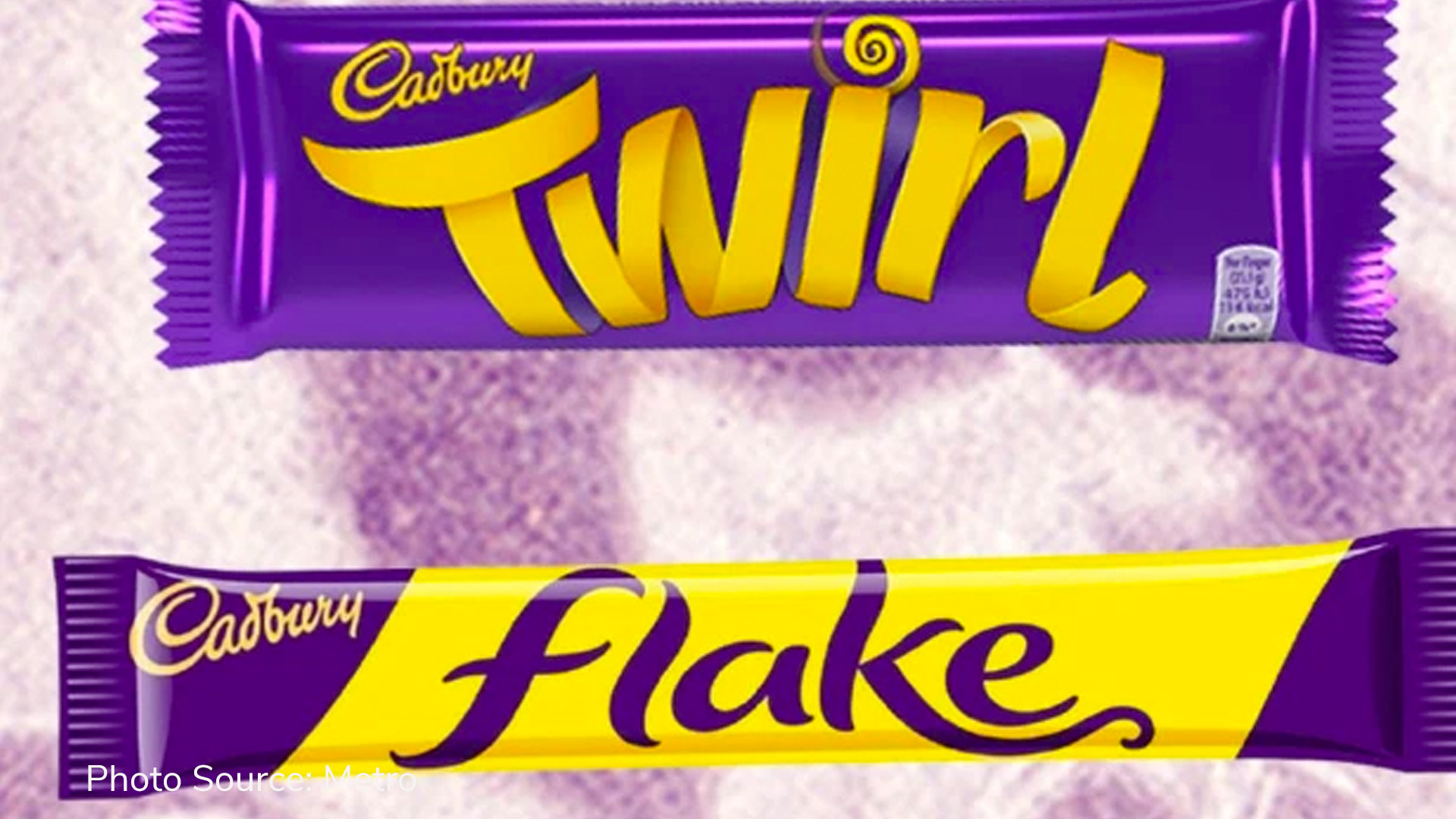 Huge debate on whether Twirl and Flake are the same chocolate bar
