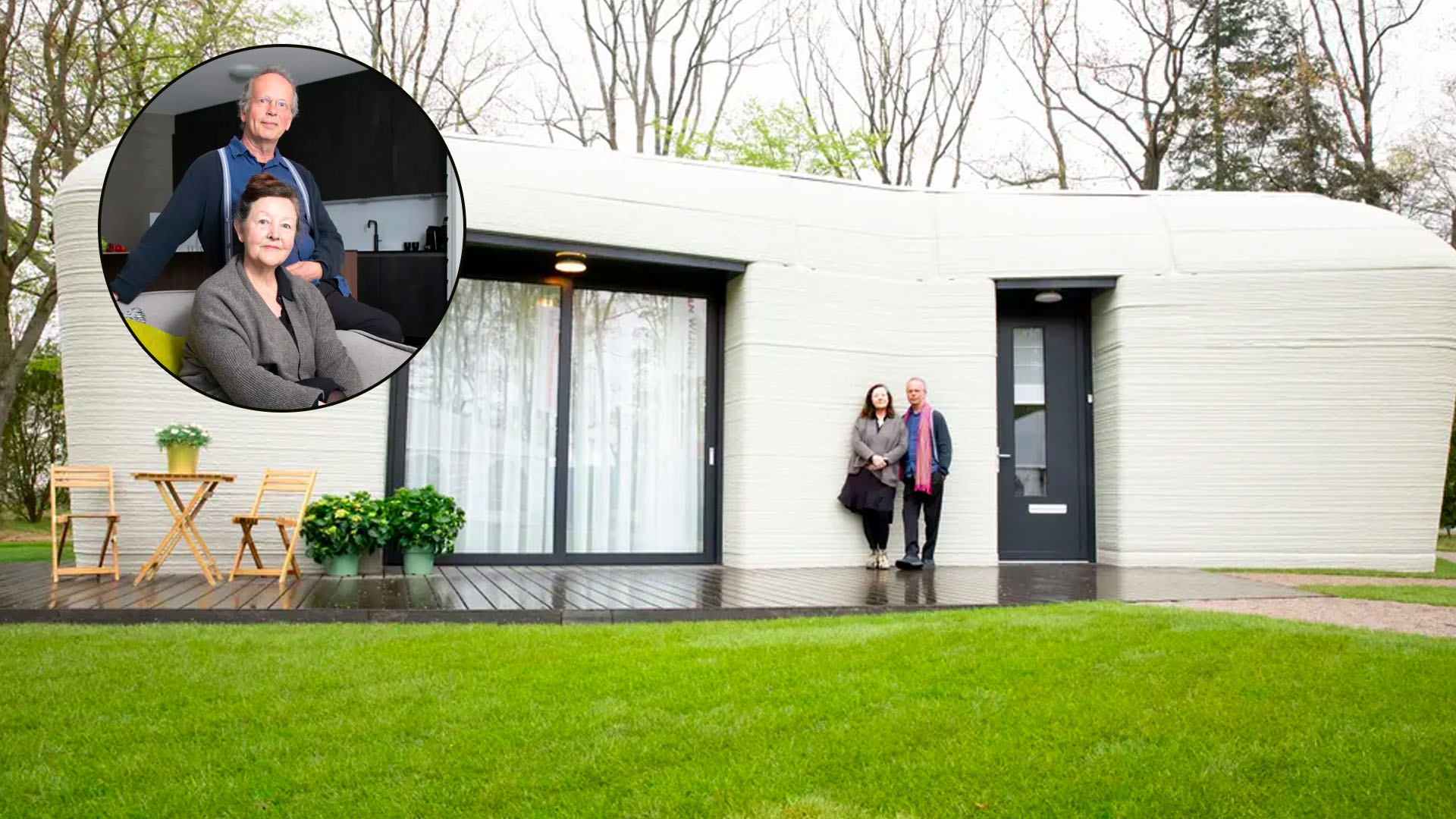 First couple to move into fully 3D-printed house
