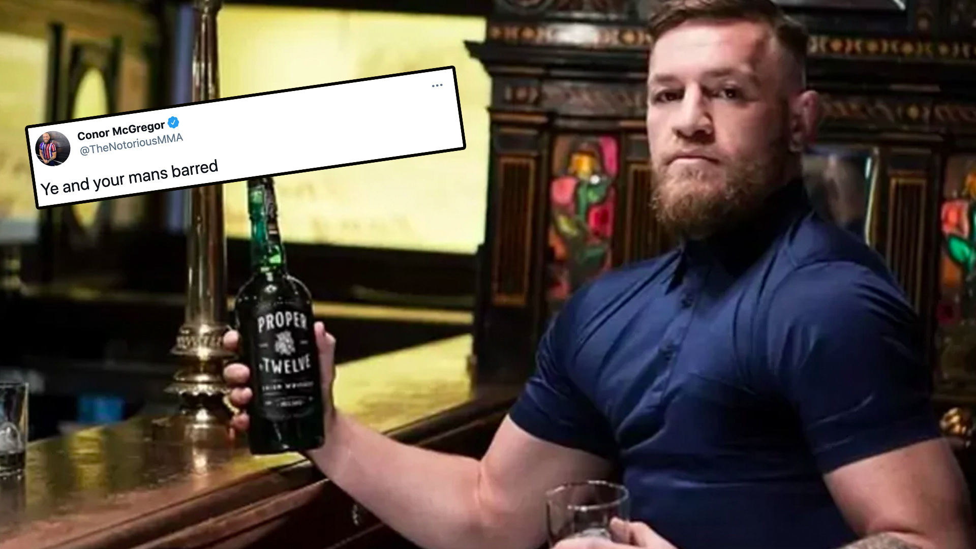 Conor McGregor buys pub where he punched elderly man and bars him
