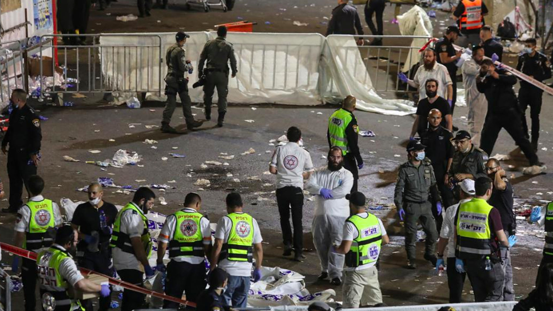 Dozens crushed to death at religious festival in Israel