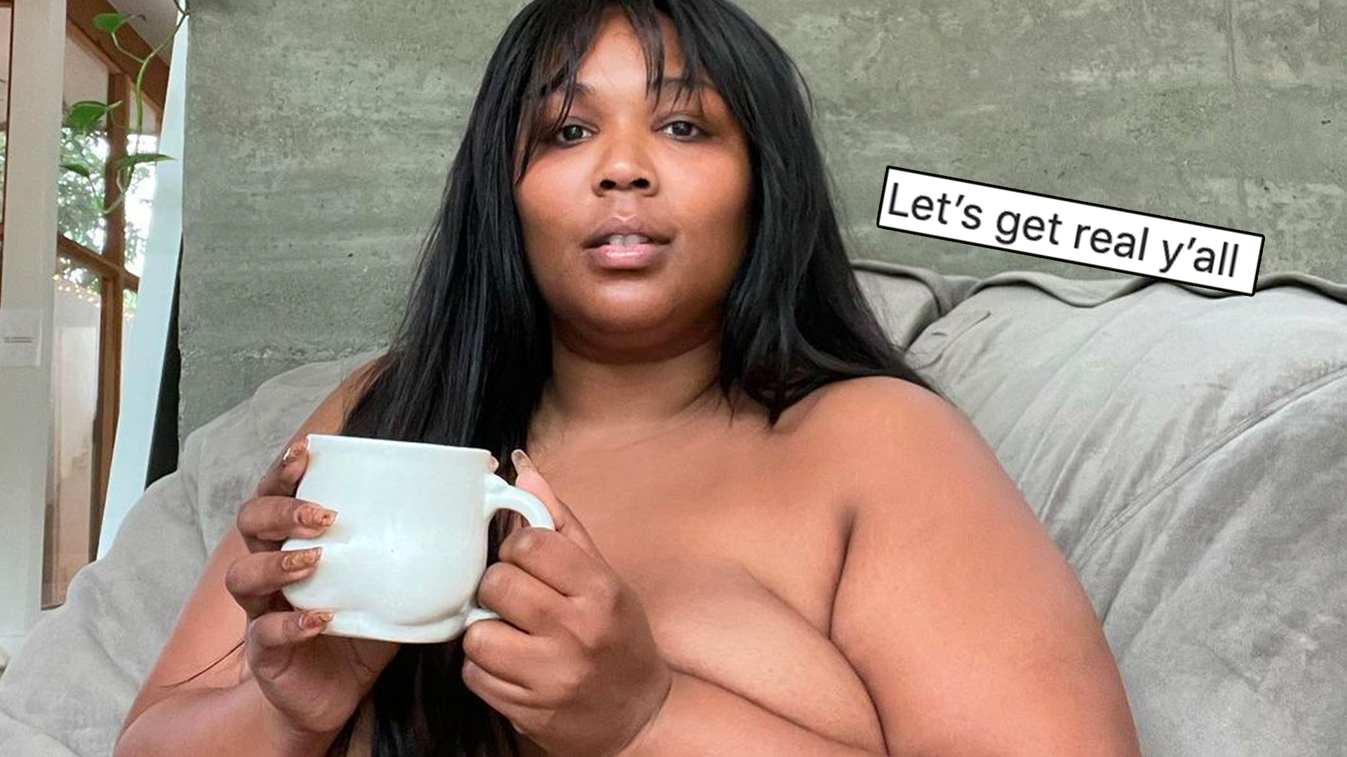 Lizzo’s naked Instagram selfie pushes for conversation on beauty standards