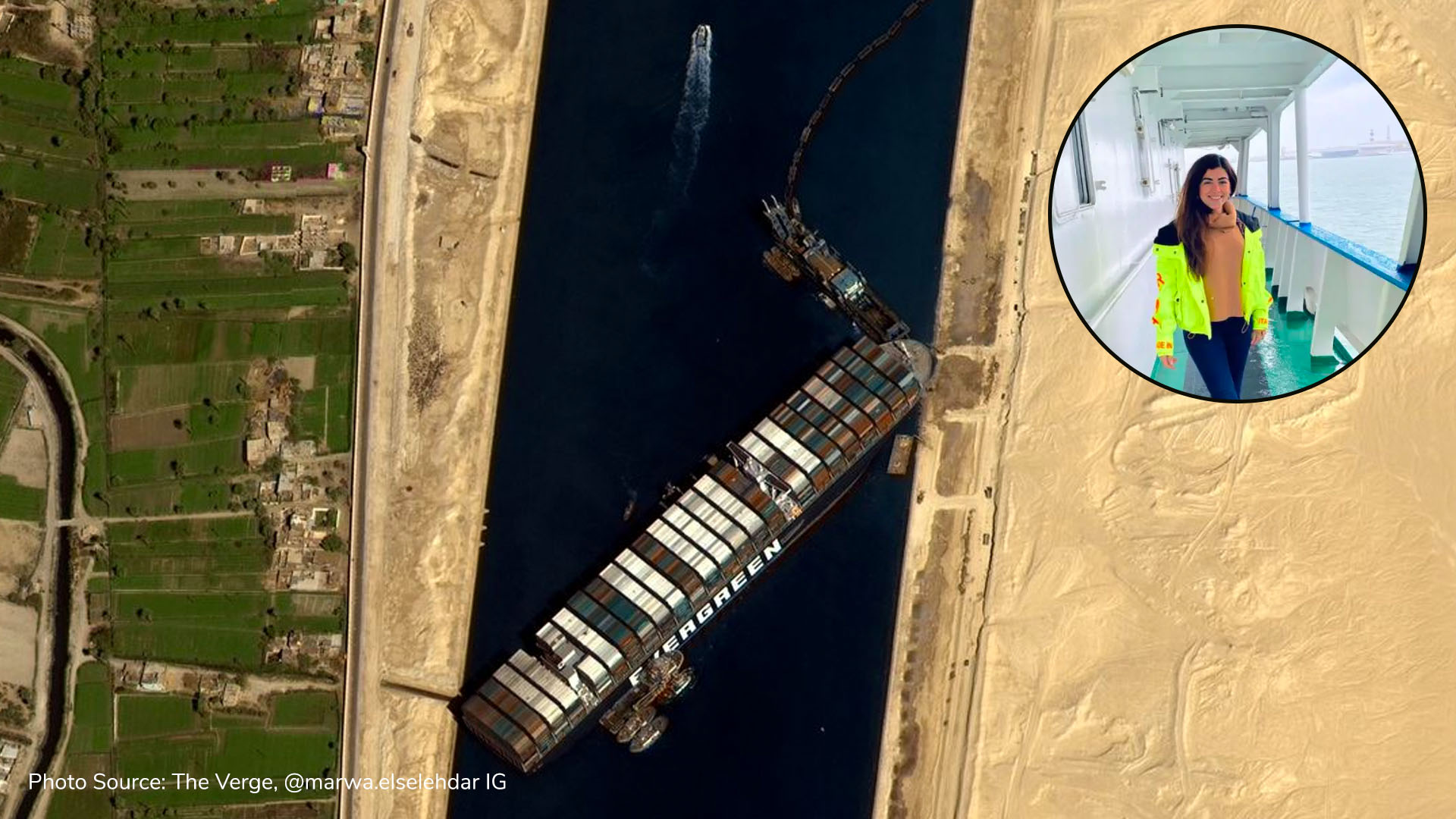 Egypt’s first female captain wrongly blamed for Suez Canal incident