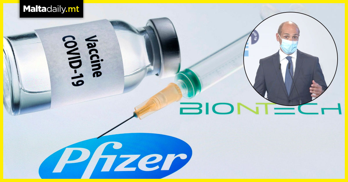Pfizer vaccination back on track