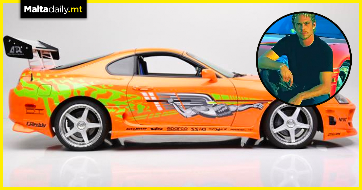 Paul Walker’s Fast and Furious Toyota Supra is up for auction