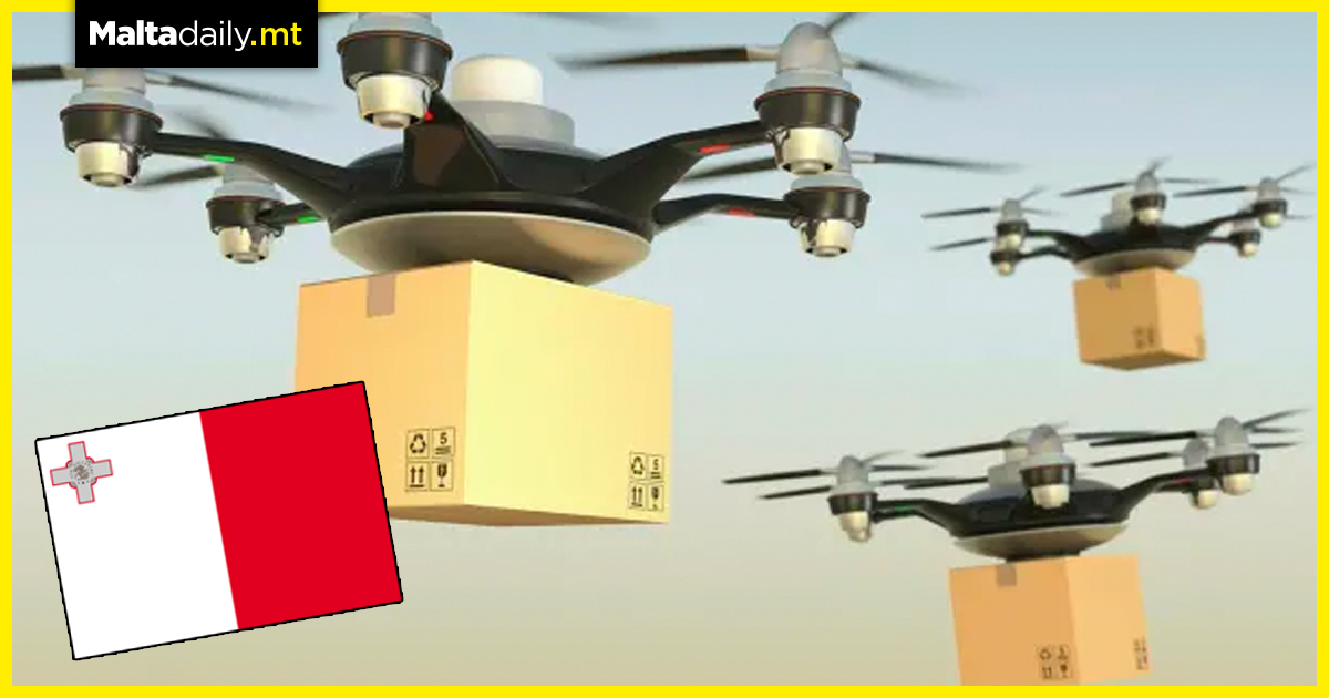 Malta might soon employ drones for deliveries