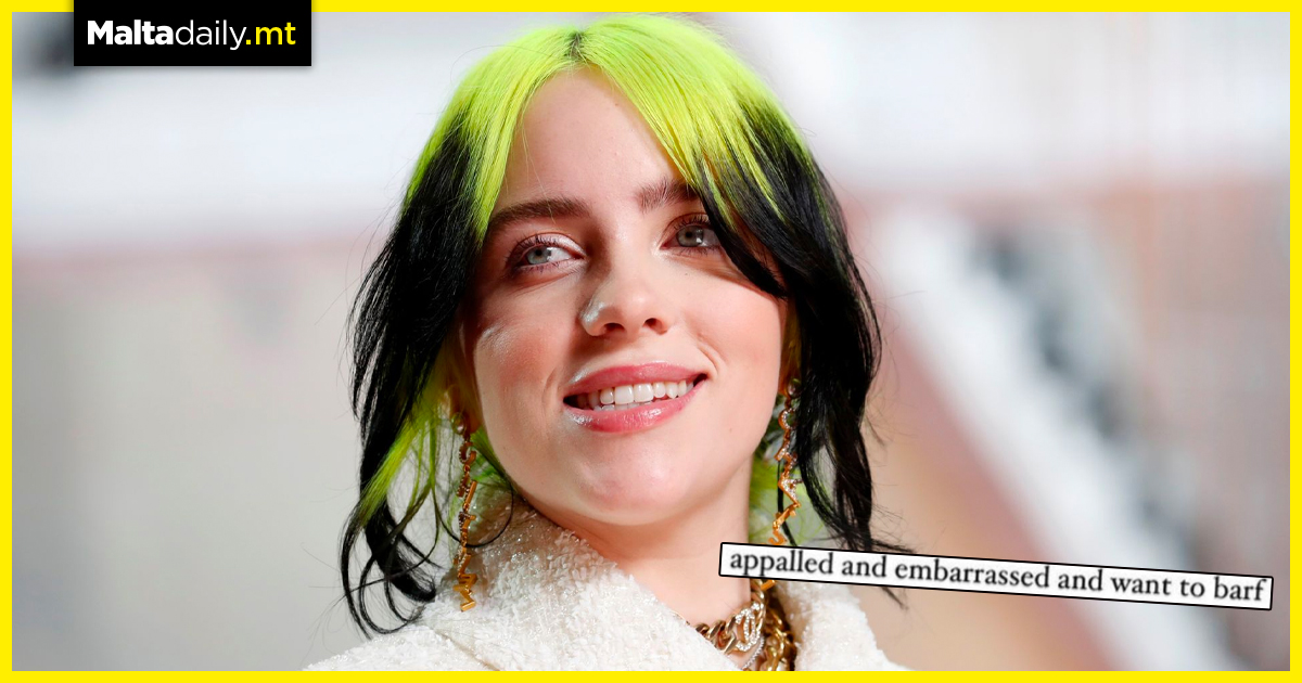 Billie Eilish apologises following video of artist mouthing racial slur
