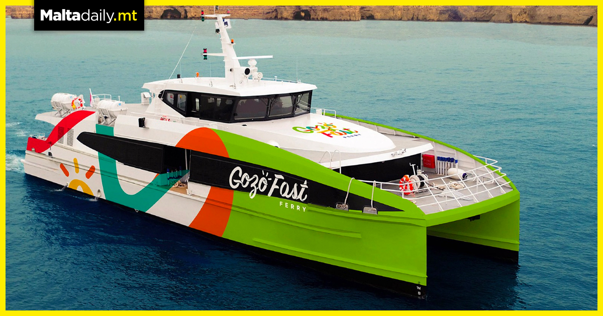 Over 6000 passengers carried by Gozo Fast Ferry in single week