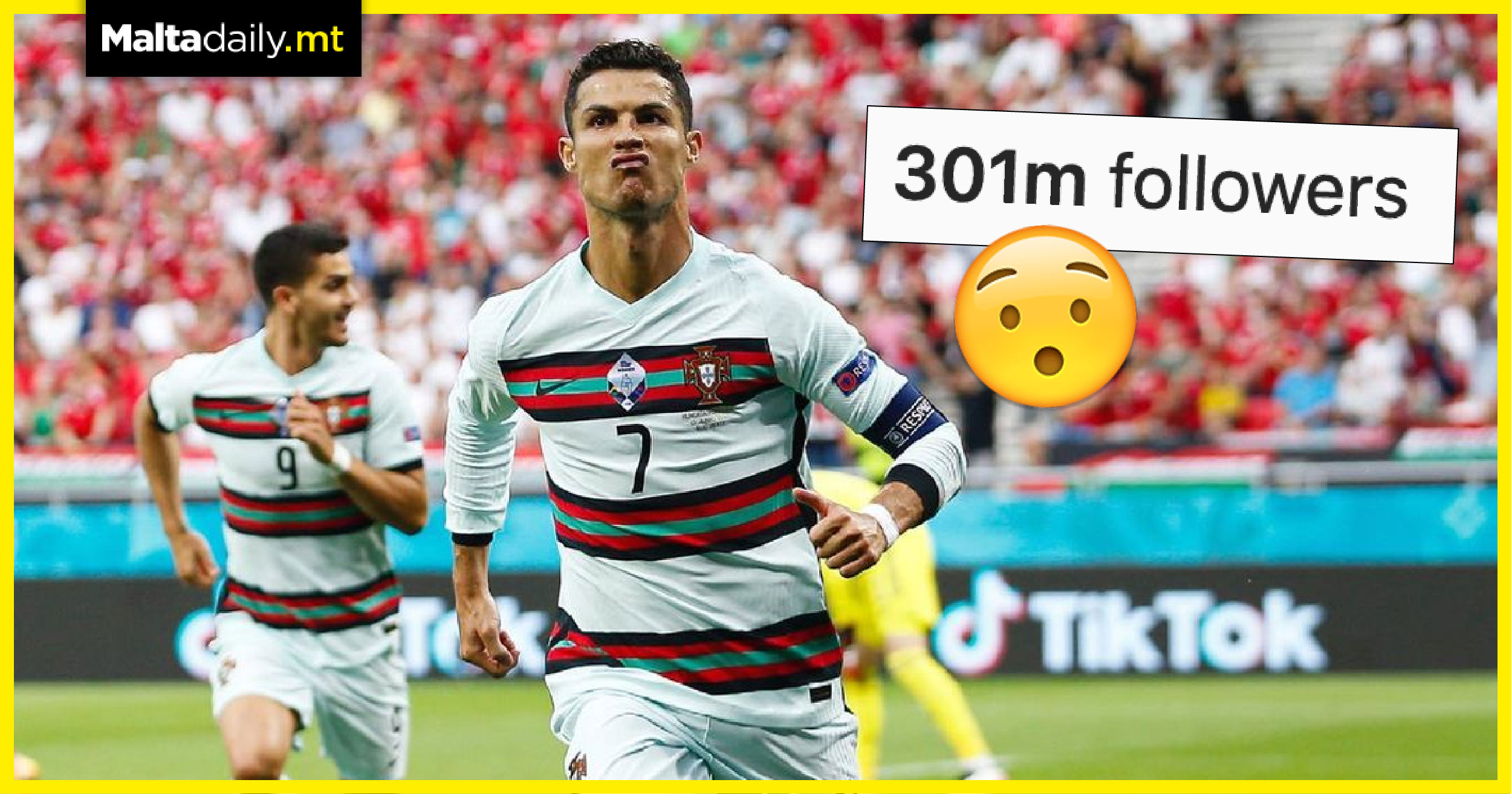 Cristiano Ronaldo becomes first person to reach 300 million followers on Instagram