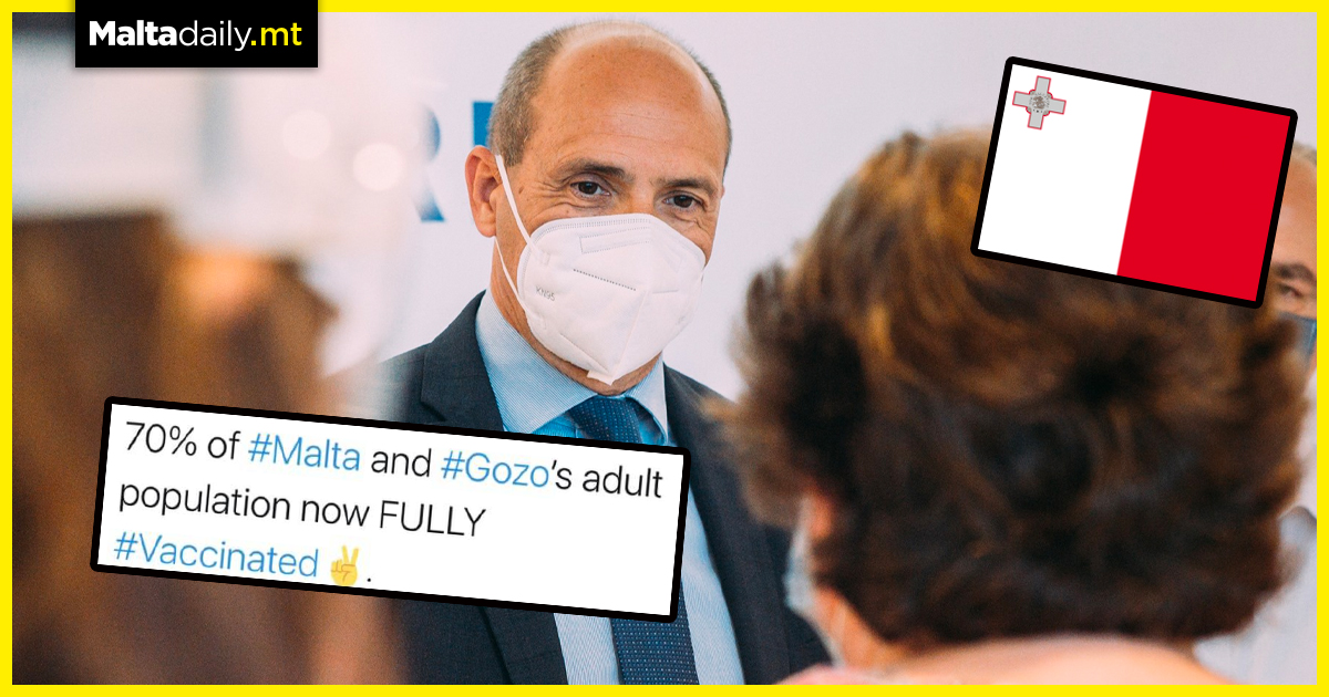 70% of adults officially fully vaccinated against COVID-19