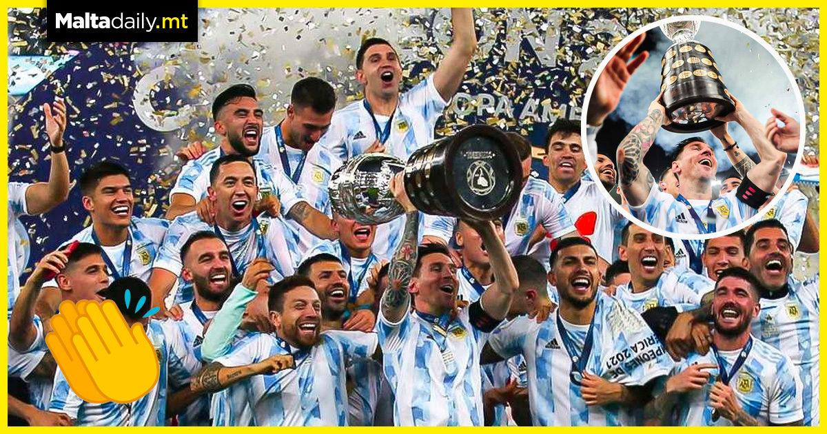 Lionel Messi wins first international trophy following Argentina’s Copa America win