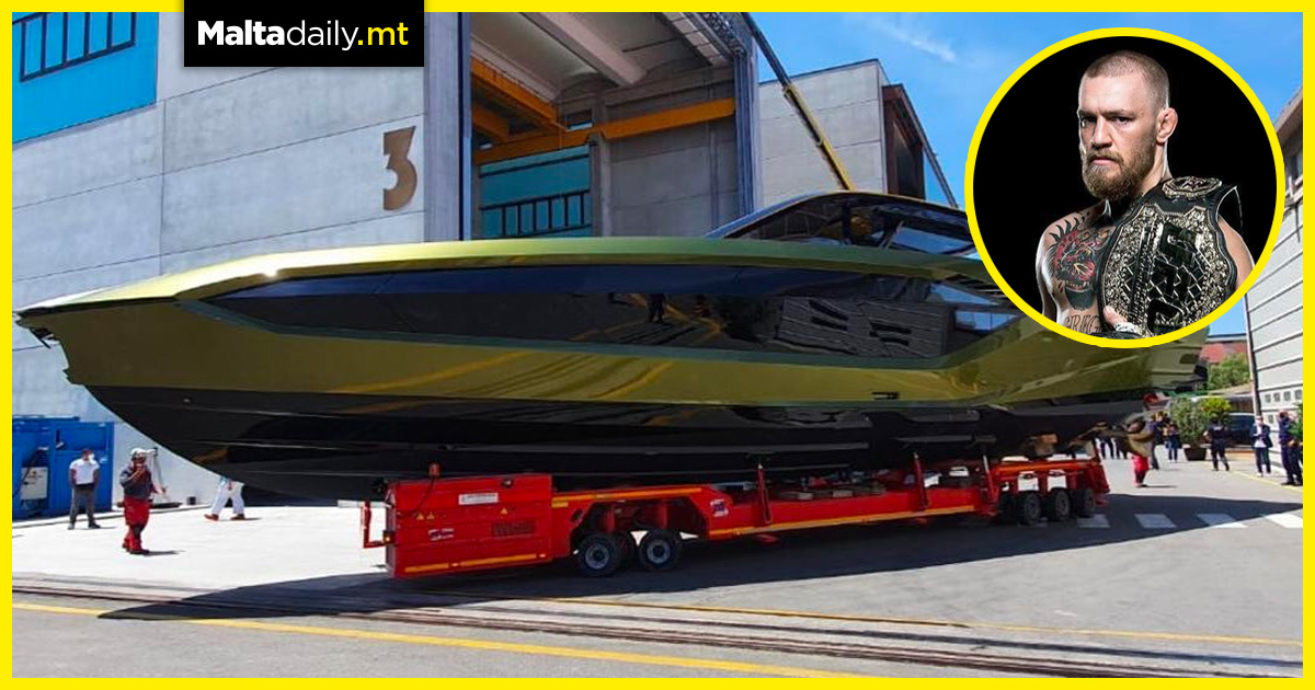 Conor McGregor’s Lamborghini yacht is ready and its majestic