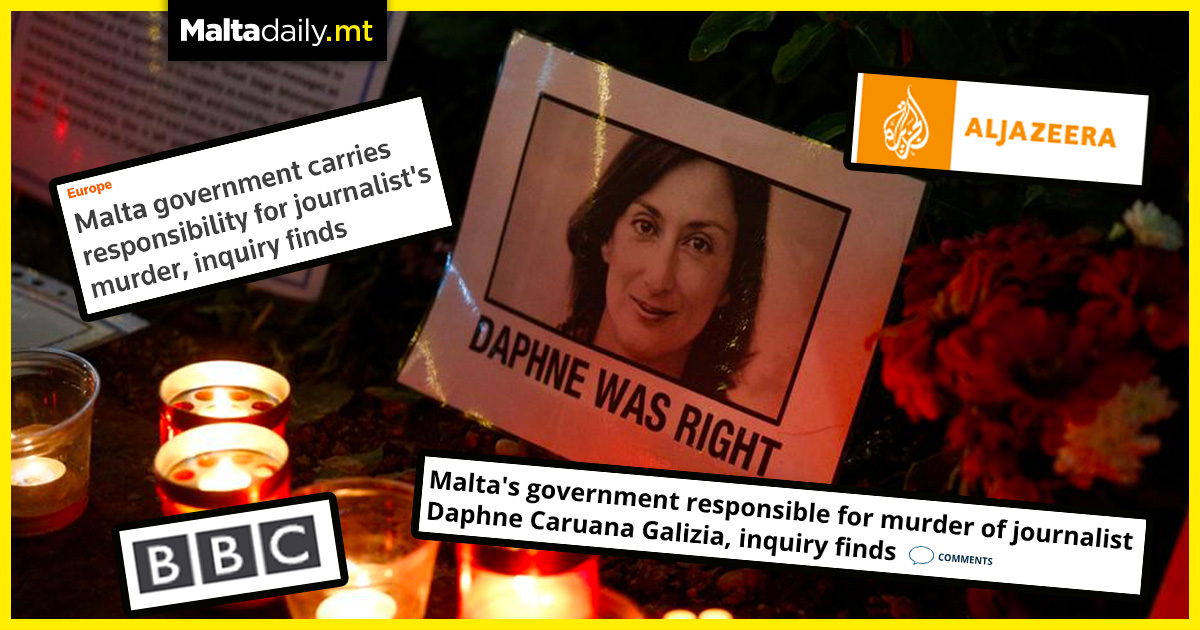 Malta’s recent Daphne Caruana Galizia news makes international headlines