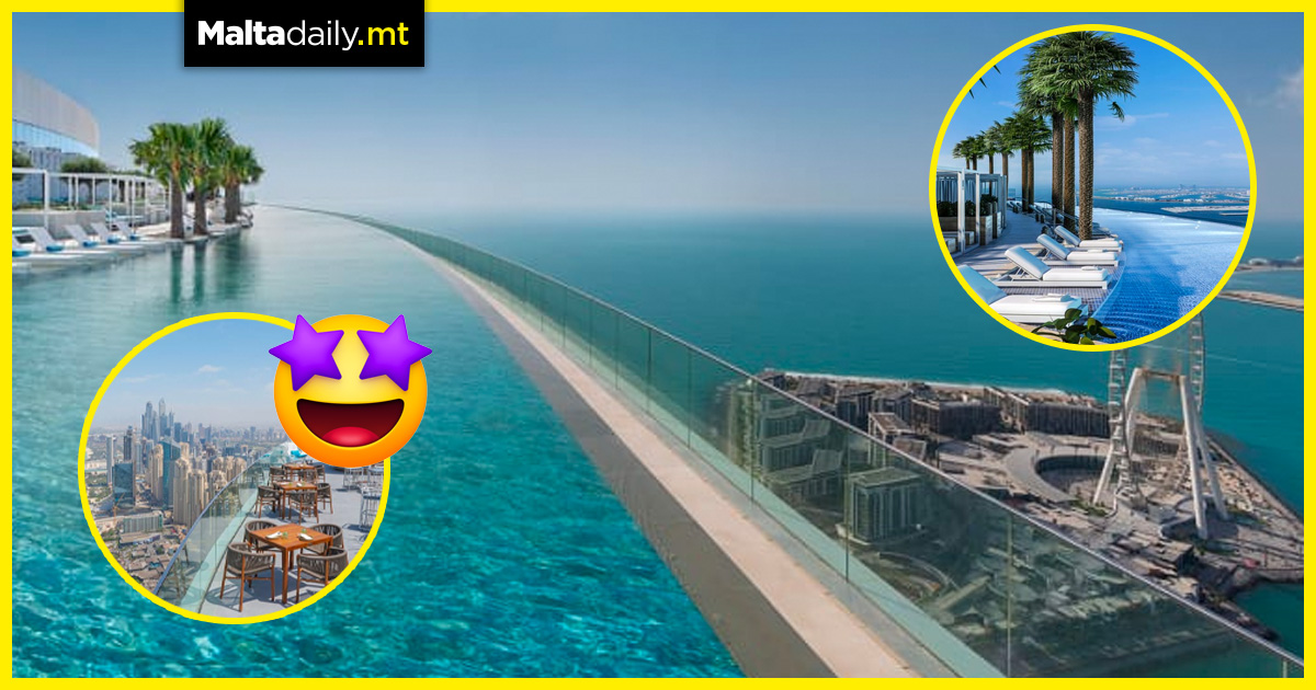 Dubai opens world’s highest infinity pool ‘Address Beach Resort’