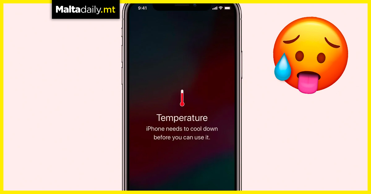 What are iPhones’ peak temperature before overheating?