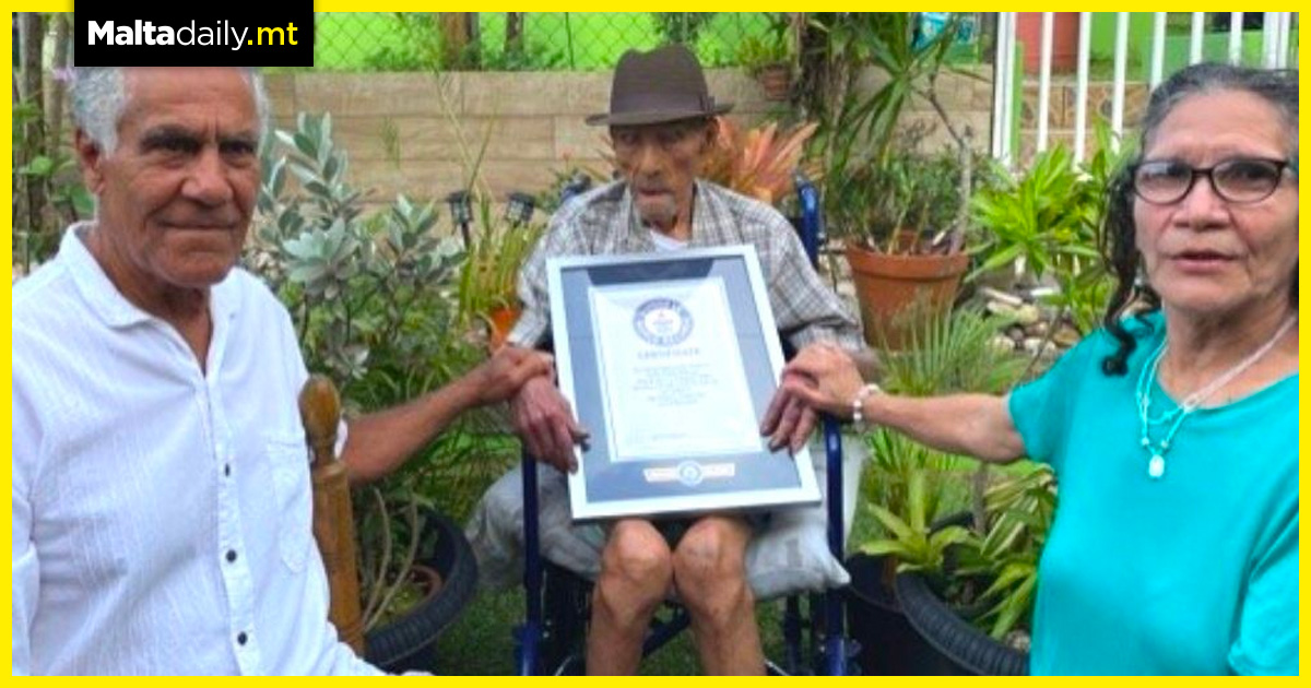 112-year-old Puerto Rican breaks Guiness World Record as oldest living man