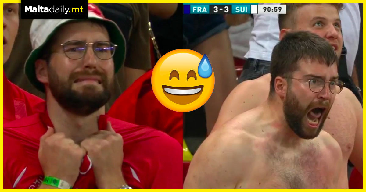 The bare-chested Switzerland fan who went viral