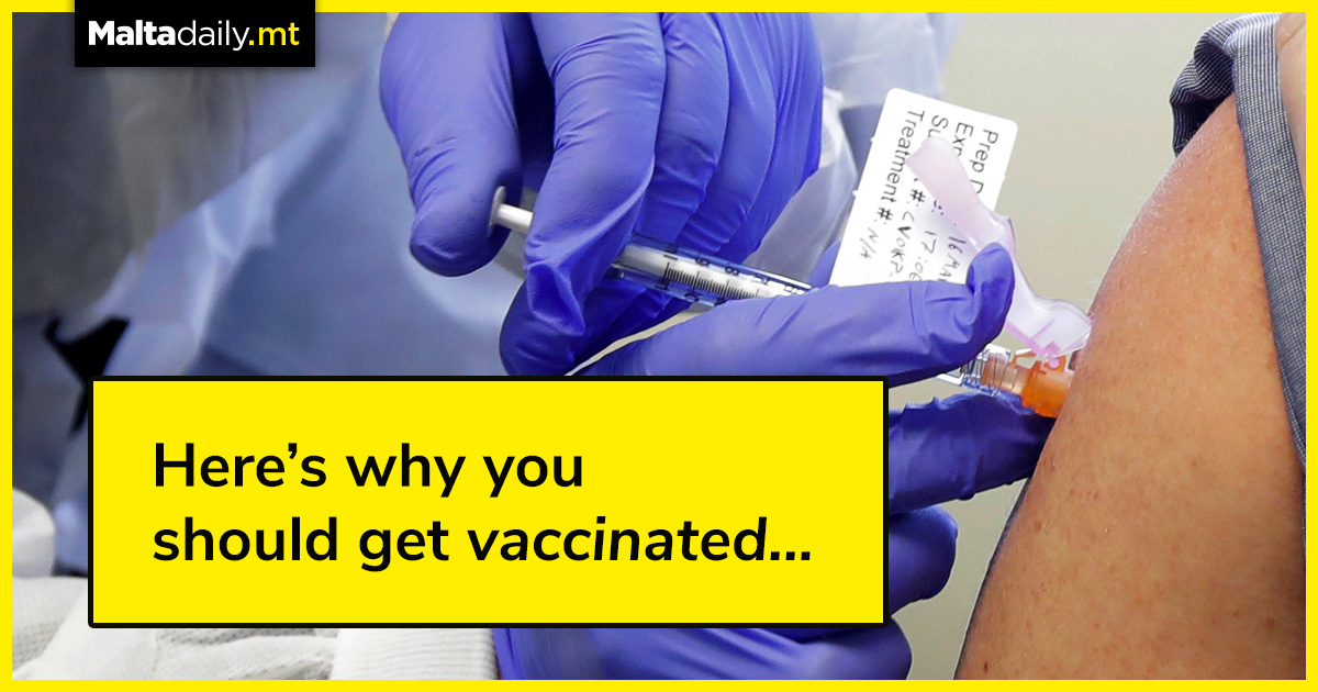 Here's why you should get vaccinated...