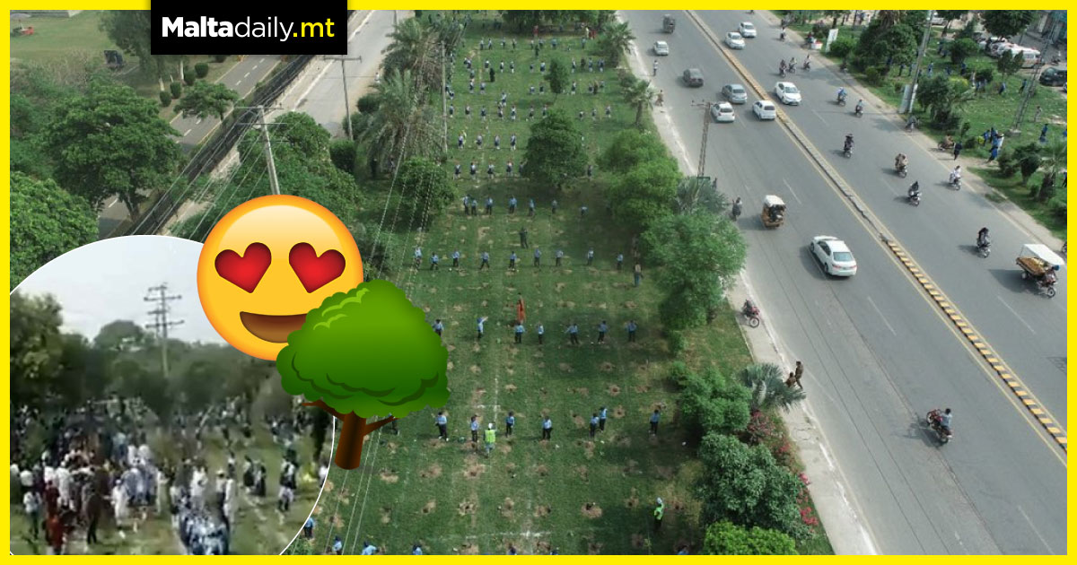 A green record: Pakistan plants 52,000 trees in 60 seconds