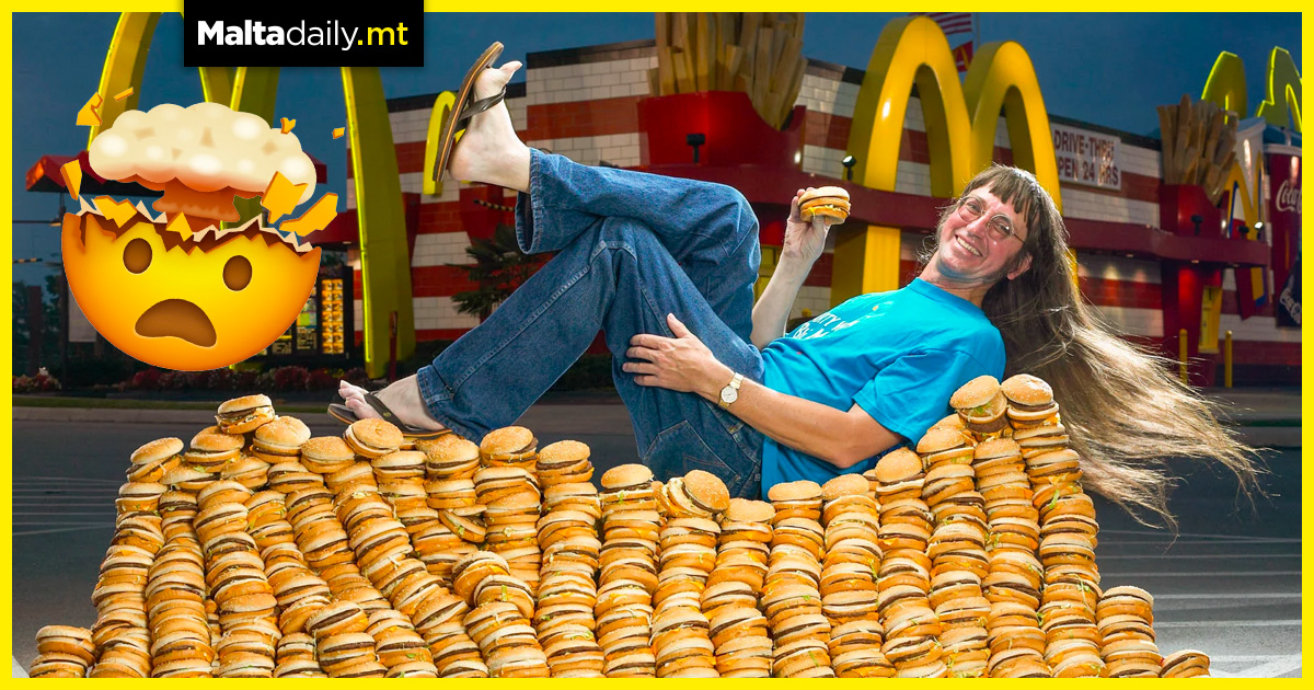 Daily Big Macs by record holder Donald Gorske rack up to over 32,000