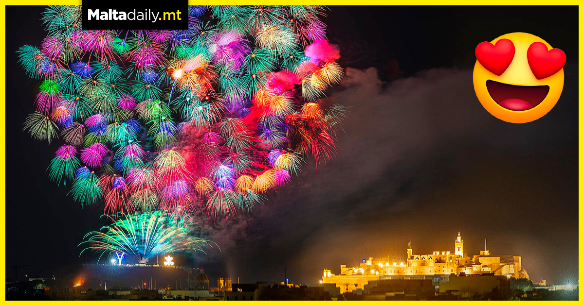 Massive firework ‘Ballun tal-Blalen’ shines over Gozo for Santa Marija closing