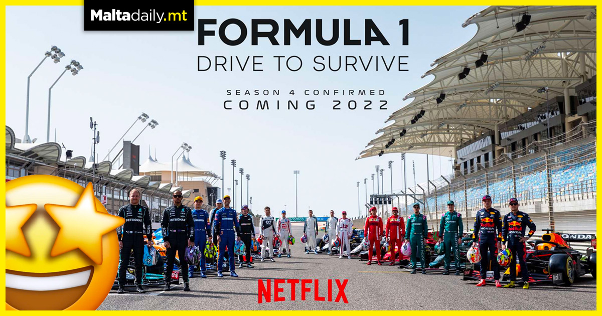 Formula 1 Drive to Survive Season 4 has been confirmed for 2022