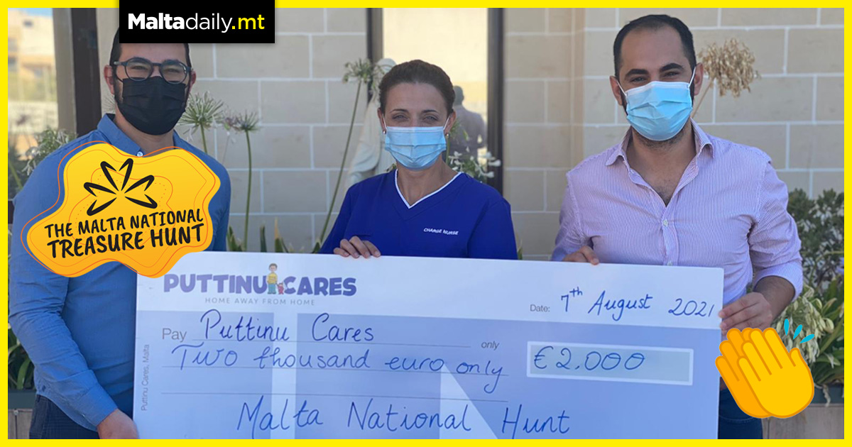 Malta National Hunt collects €4000 for a good cause