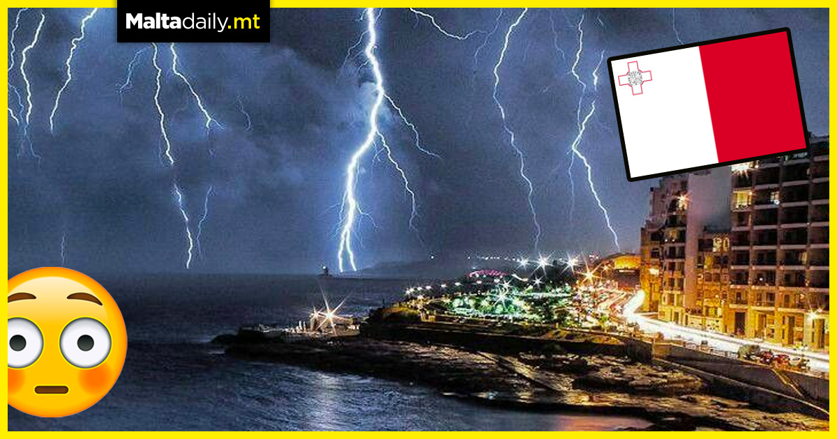 Thunderstorms could hit Malta in just two weeks