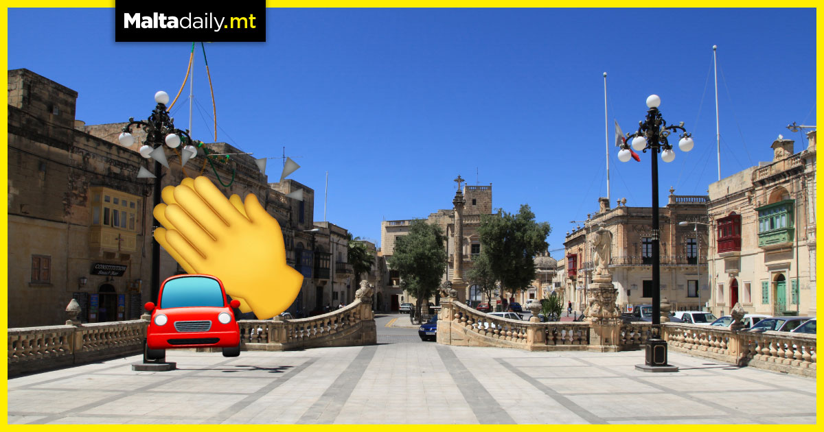 Zebbug square to completely car-free this evening in attempt to promote open spaces
