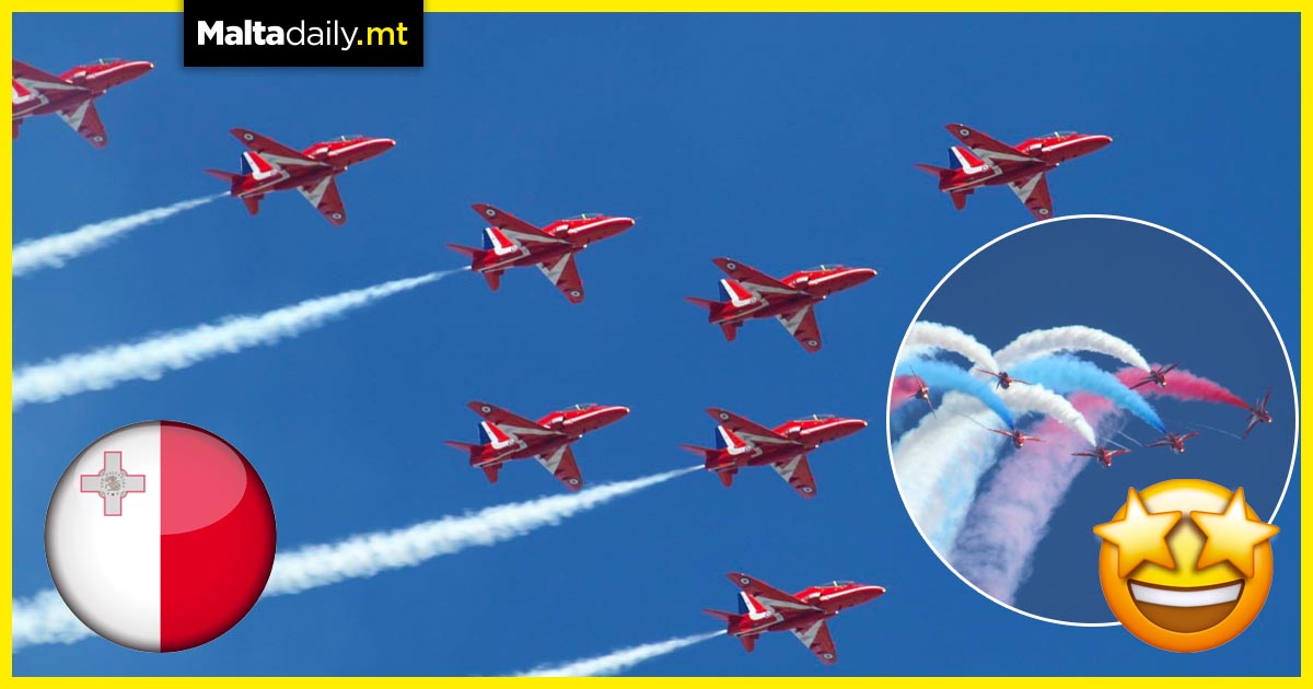 Red Arrows returning to Malta end of September