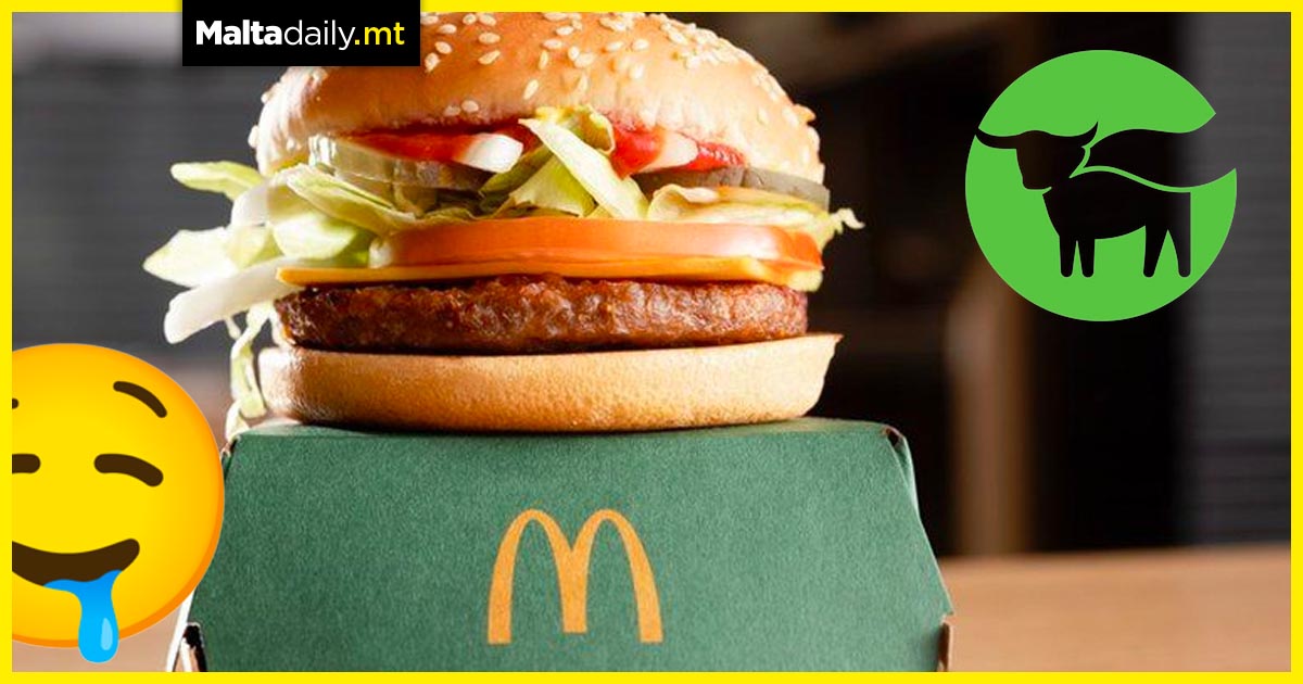 New meat-free McPlant Burger launched by McDonald’s