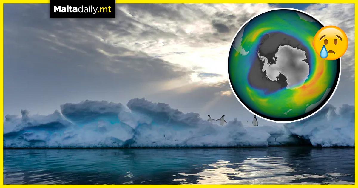 Ozone hole over South Pole is bigger than Antartica