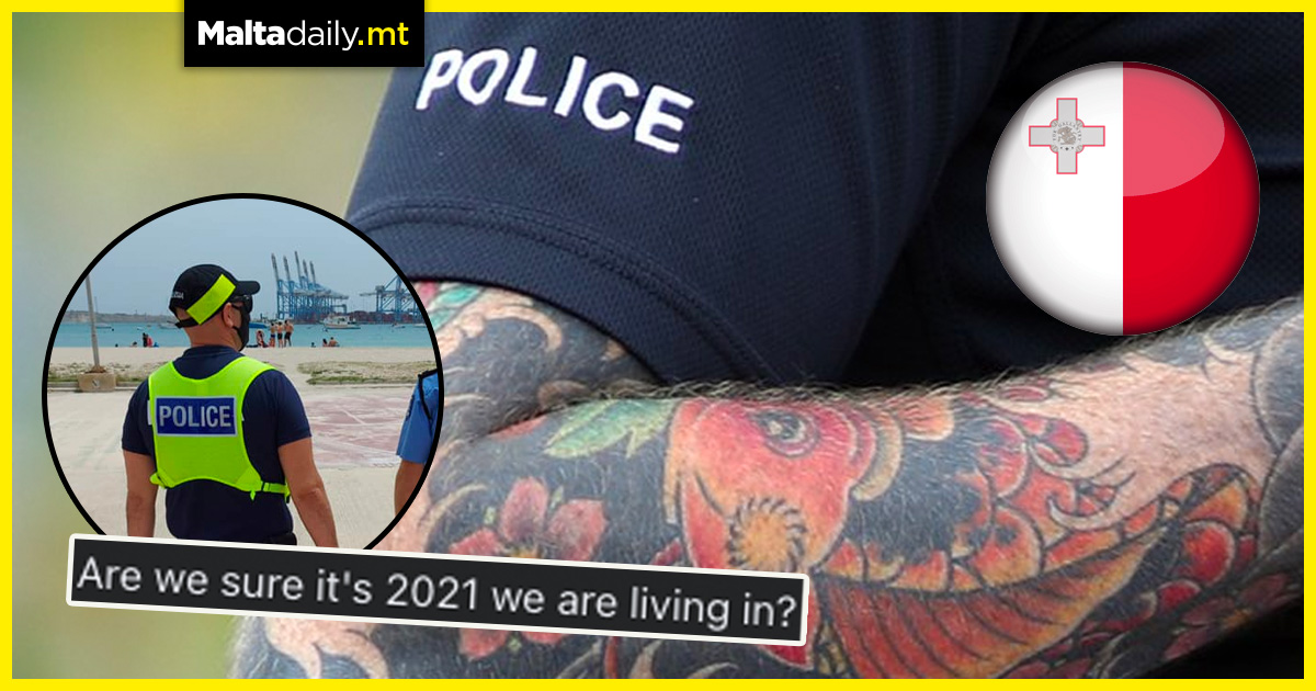 Malta Police Union vouch to lift tattoo and beard ban for officers