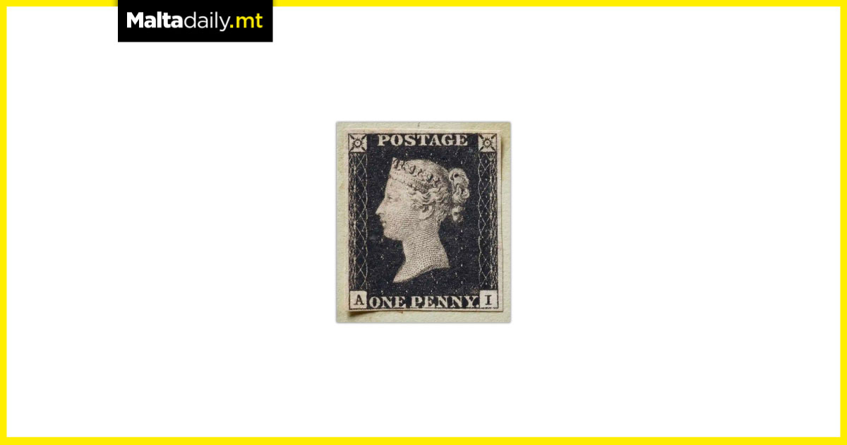 This rare stamp is expected to sell for over €7.07 million
