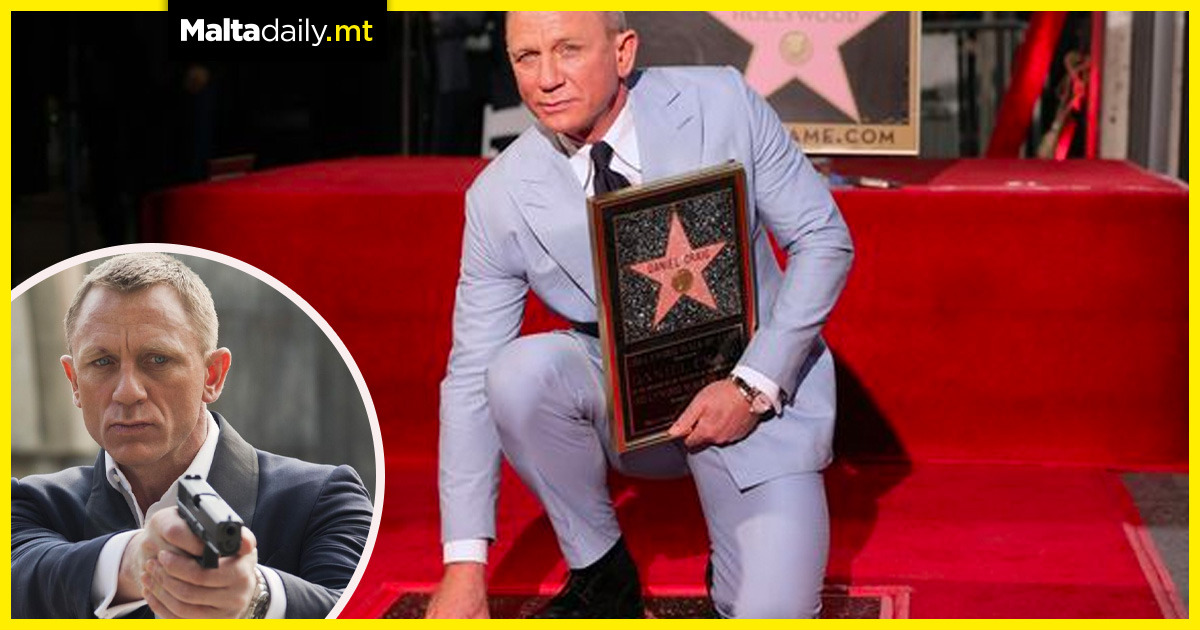 James Bond actor Daniel Craig receives Hollywood Walk of Fame star