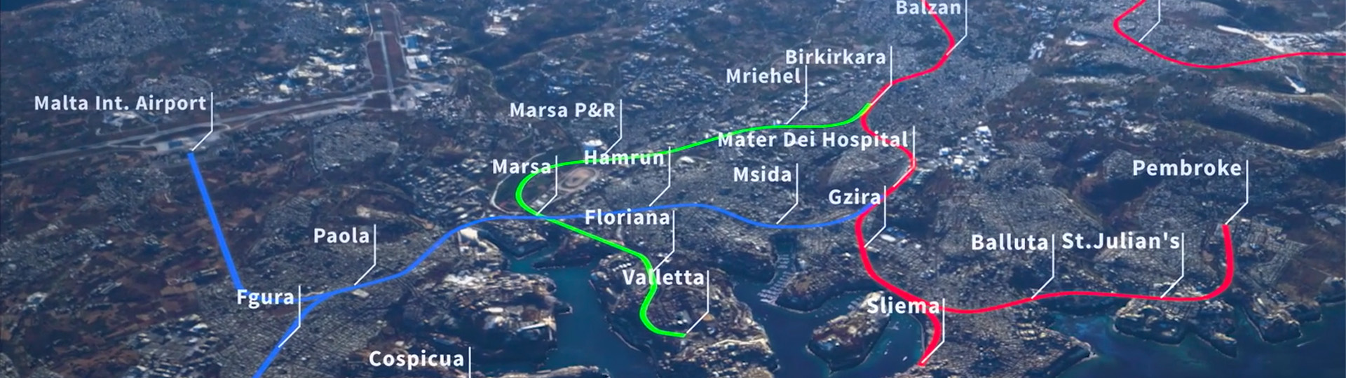 €6.2 billion underground Metro proposal stretches 25 stations across Malta 