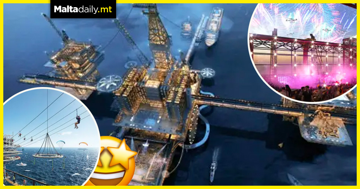 An oil-rig inspired theme park set to open in Saudi Arabia
