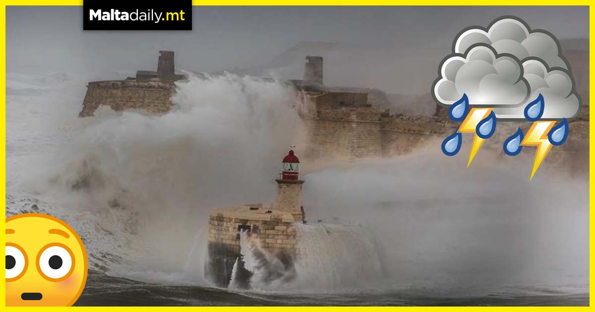 One of the worst storms in Malta's history forecasted for tomorrow