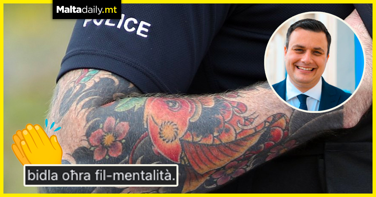 Law Enforcement Minister calls to allow police officers with tattoos