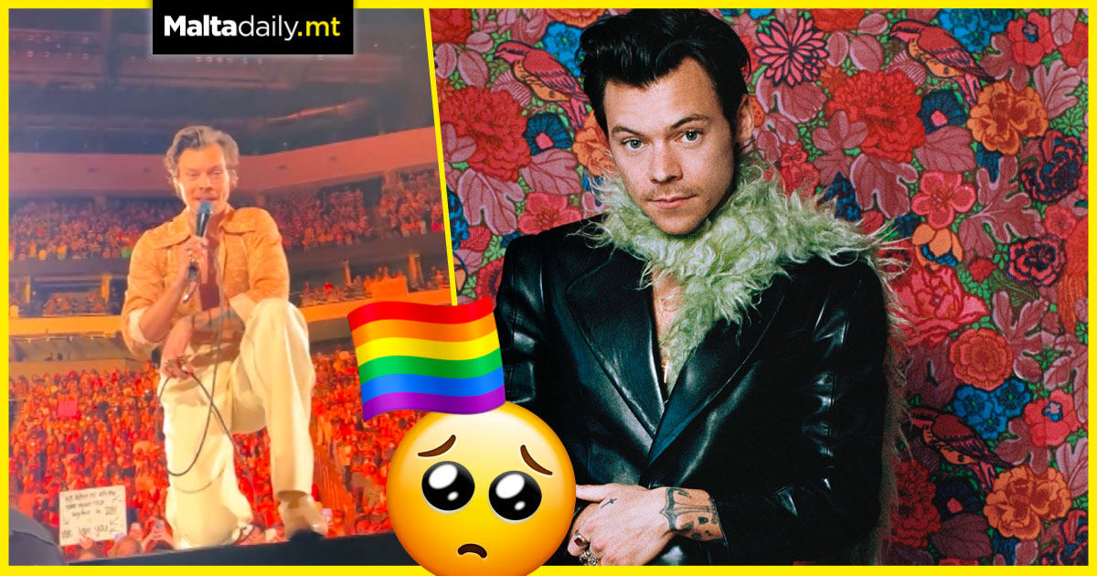 Harry Styles helps fan come out as gay during gig