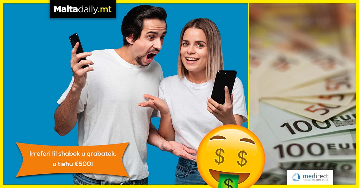 You can earn up to €500 by referring your friends to this bank