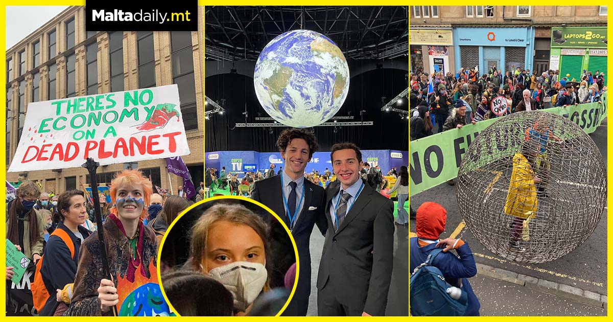 Young Maltese activist highlights 'drastic difference' during COP26 climate rally