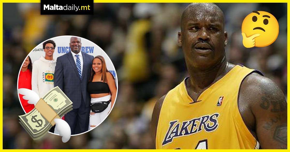 Shaquille O'Neal's kids can't understand why he won't share his $400M fortune
