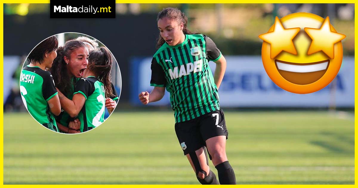 She’s back! - Haley Bugeja opens score for Sassuolo against Napoli