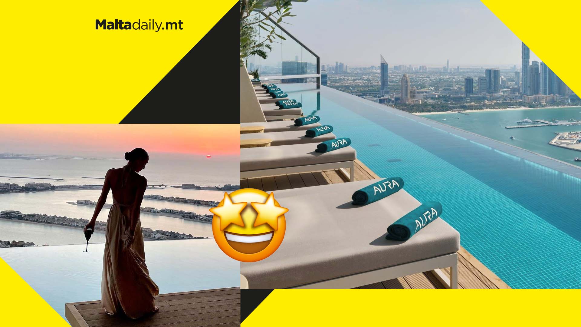 The world’s highest 360-degree infinity pool opens in Dubai