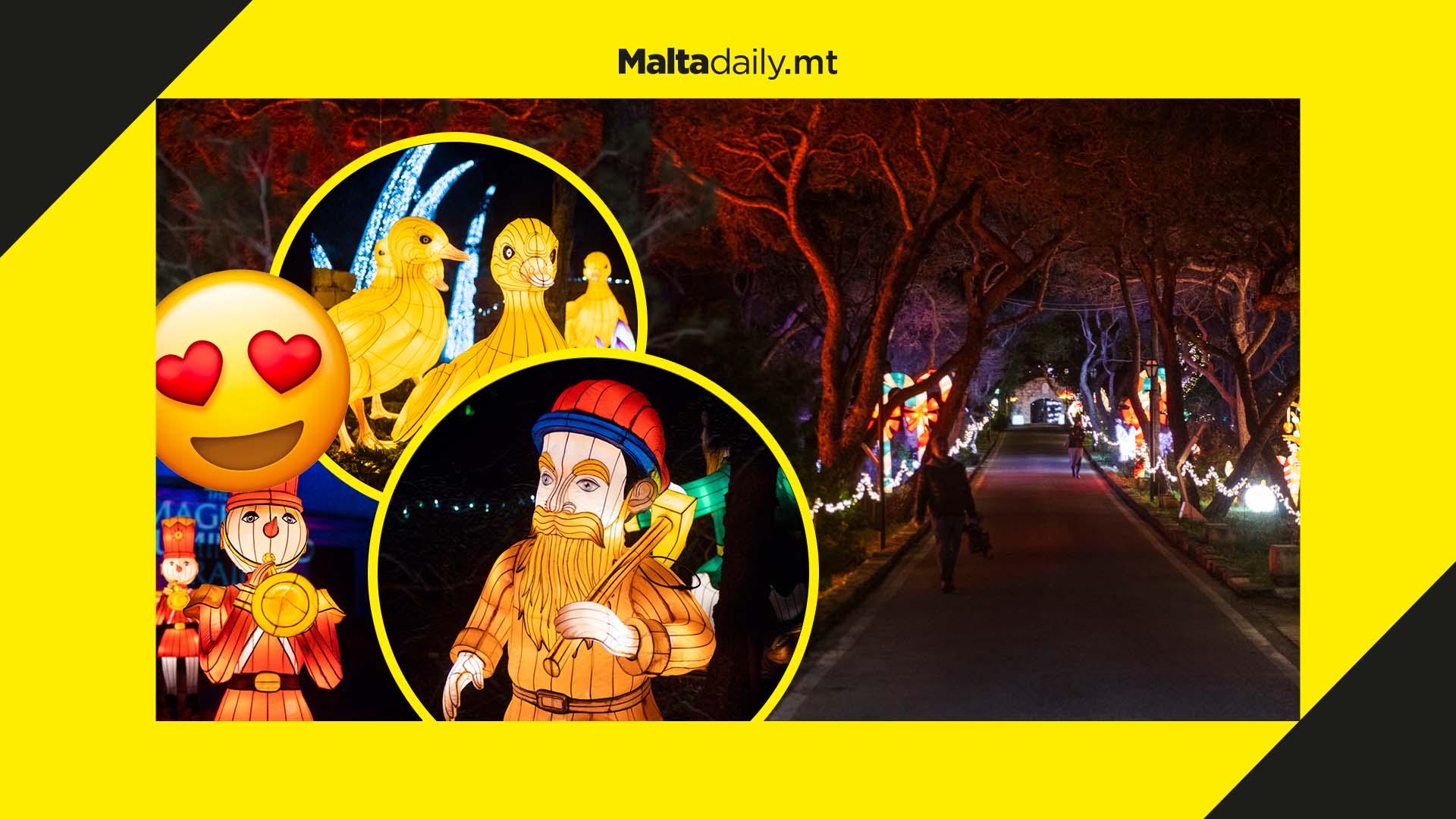 Malta’s The Magical Illuminated Trail Walk Thru Edition finally opens tomorrow