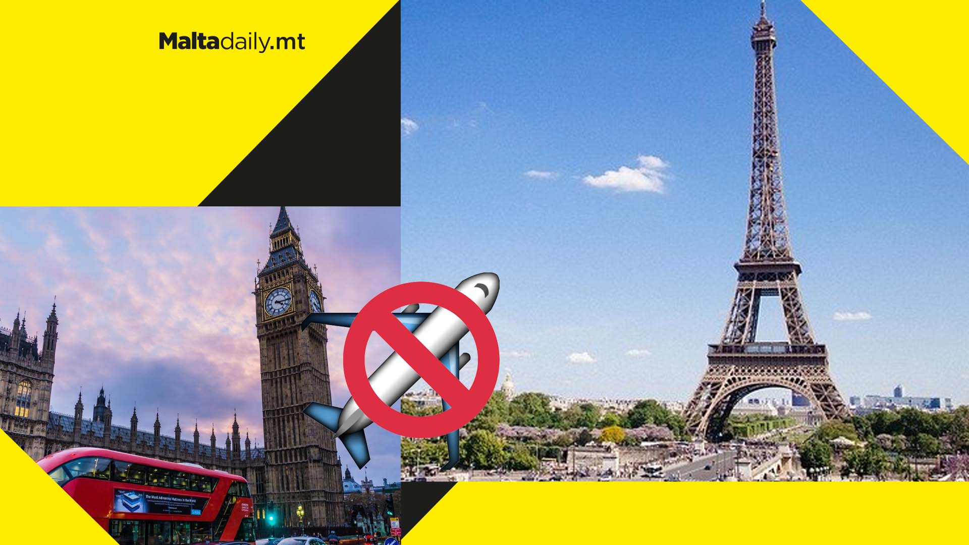 Non-essential travel to UK banned by France due to Omicron