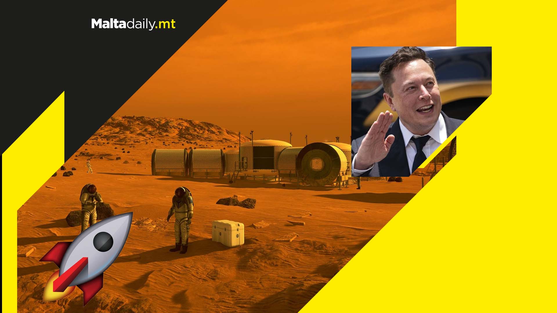 Elon Musk sets the date for when humans will land on Mars