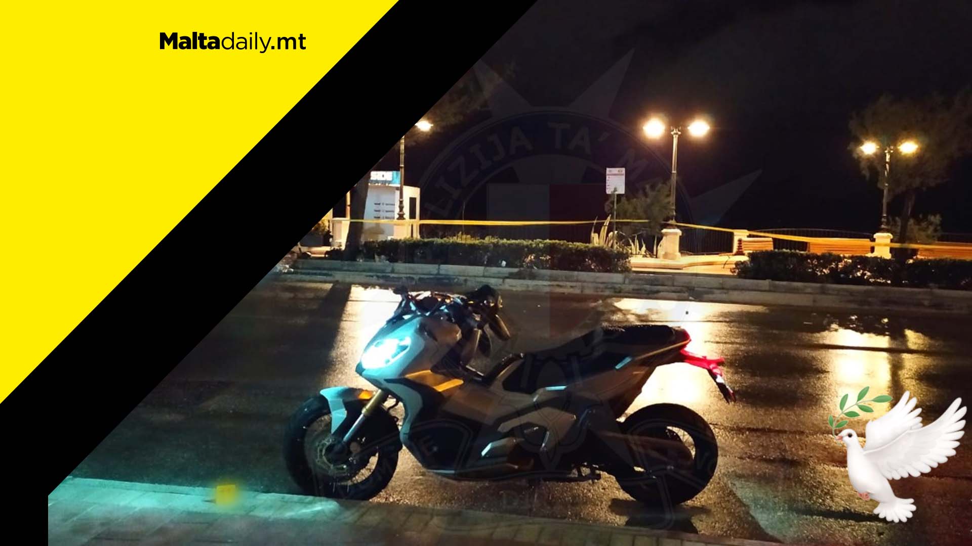 Italian motorcyclist dies after losing control of vehicle in Sliema