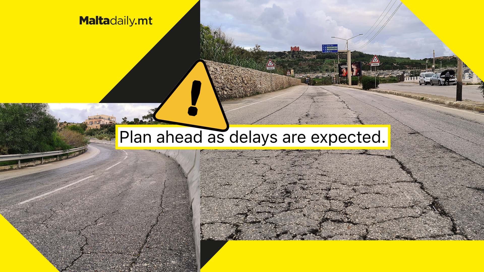 Ċirkewwa delays expected as Għadira road works to begin on Monday